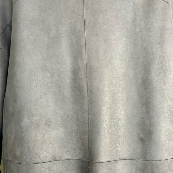 Brunello Cucinelli Reversible Lambskin Textured Fur Coat WOMENS SZ IT 44 / US 8 - Picture 8 of 16